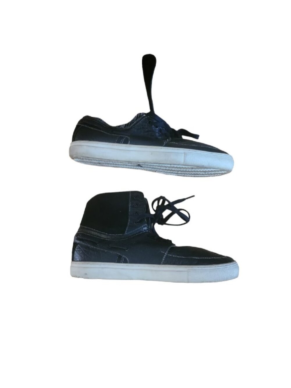 Creative Recreation Men's 12 Capri Convertible High Low Top Sneakers Black Whit
